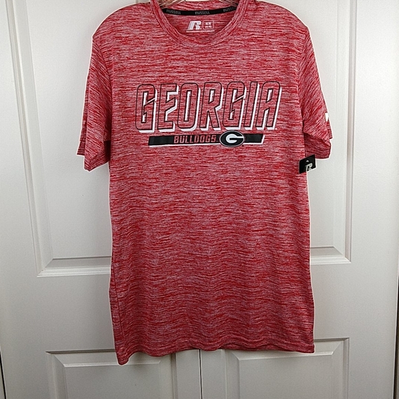 Georgia Bulldogs SS Red/Black Lightweight Tee NWT - Picture 2 of 9